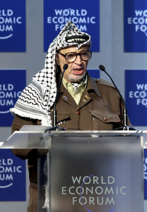 Arafat World Economic Forum.jpg