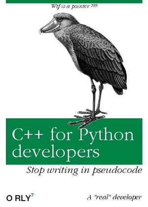 C plus plus for python developers knyga virselis.jpeg