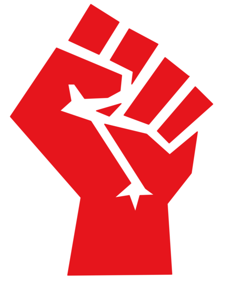 Vaizdas:1200px-Red stylized fist.svg.png
