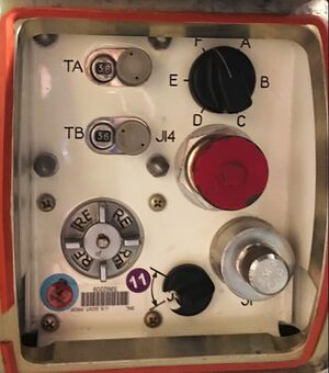 B61 termobranduolines bombos valdymo skydelis.jpg