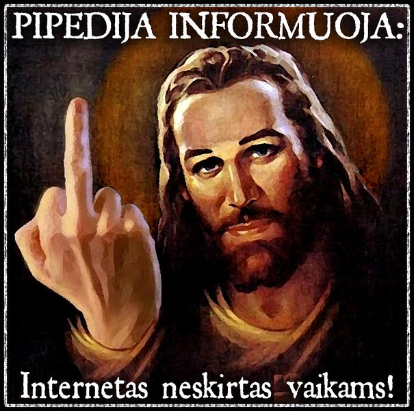 Vaizdas:Christ-middle-finger.jpg