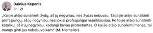 Dainius kepenis nusisnekejimas citata.jpeg