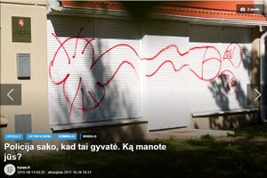 Dalia kuodyte gyvate pimpalas policija grafiti.jpg