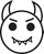 Evil smiley face with horns 0071-0901-1123-4302 SMU.jpg