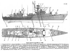 Grisa laivas korvete fregata breziniai.jpg