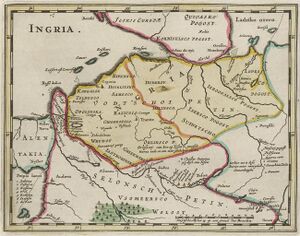 Ingrija 1665 zemelapis.jpg