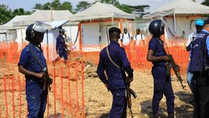 Kongo demokratine respublika policija ebola karantinas izoliacijos centras ligonine.jpg