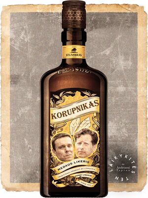 Korupnikas alkoholinis nealkoholinis medaus likeris mg baltic.jpg
