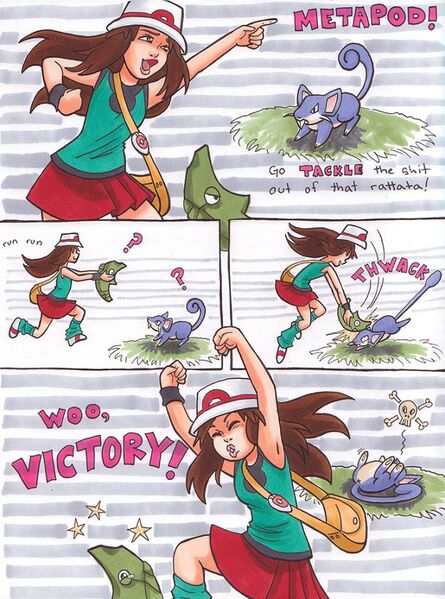 Vaizdas:Metapod vs rattata.jpg