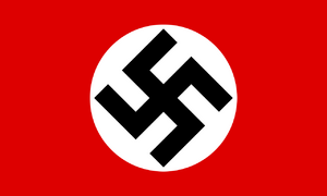Naciu veliava Flag of the NSDAP nazi.png