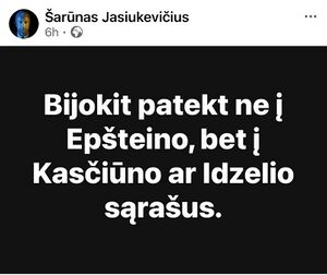 Sarunas jasiukevicius kasciuno idzelio sarasai.jpg