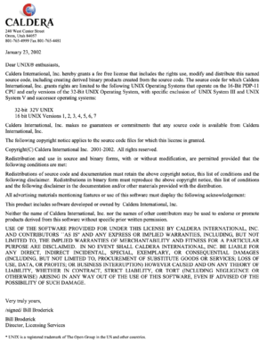 UNIX Caldera Starunix licencija.png