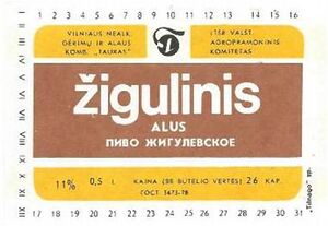 Zigulinis alus etikete.jpg